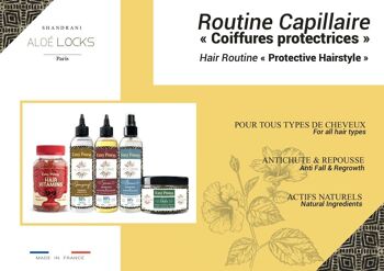 Pack Routine capillaire n° 4 : COIFFURES PROTECTRICES 1