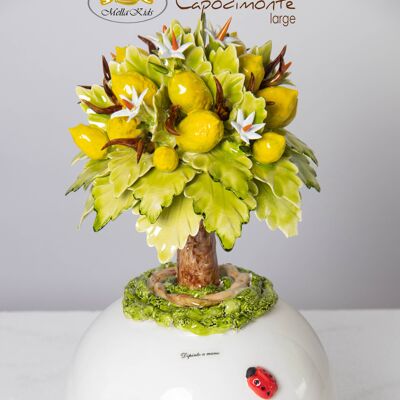 Maxi-Baum aus Capodimonte-Keramik H35