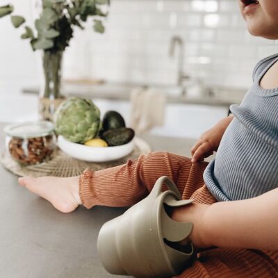 Snack Cups, boîte à goûter en silicone, pliable