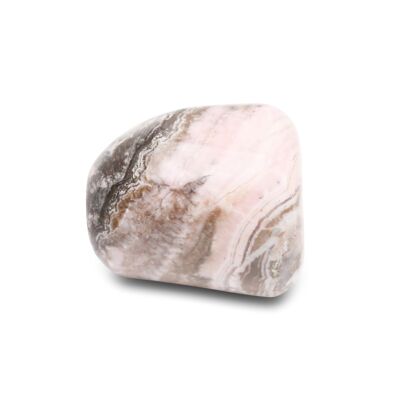 Rolled stone "Baume d'Amour" in Rhodochrosite