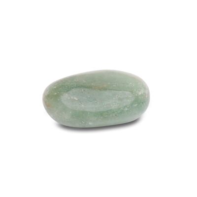 Rolled Stone “of Prosperity” in Green Aventurine