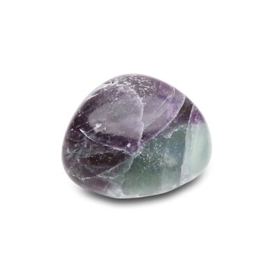Piedra tumbada “Genie” en Rainbow Fluorite
