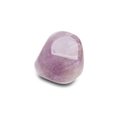 “Clarity of Mind” tumbled stone in Amethyst