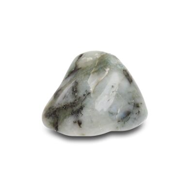 “Harmony” tumbled stone in Emerald