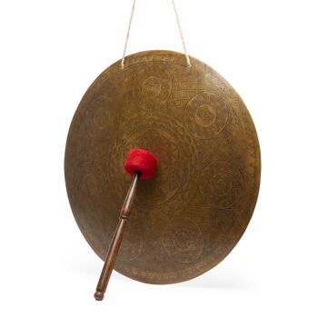 Gong solaire traditionnel « Sept Chakras » 4