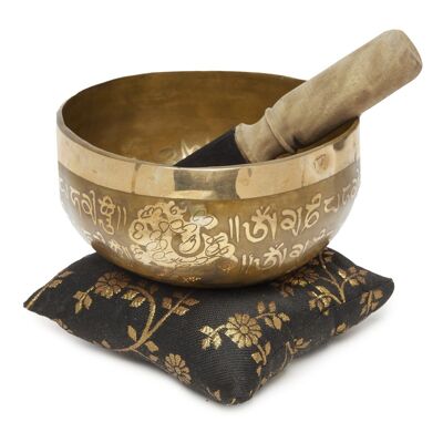 Singing bowl "Alliance of the Buddha and the Mantra"