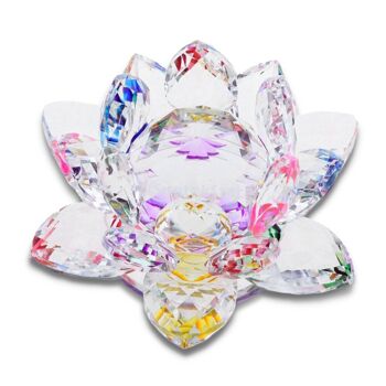 Fleur de Lotus en Cristal "Feng Shui" 9