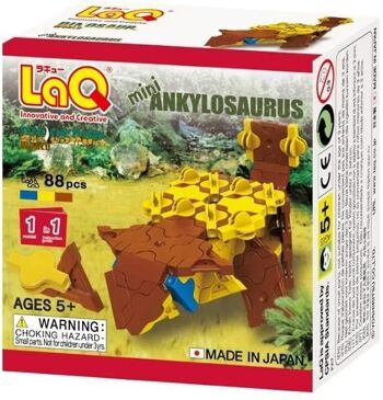 LaQ Dinosaur World Mini Ankylosaure 2