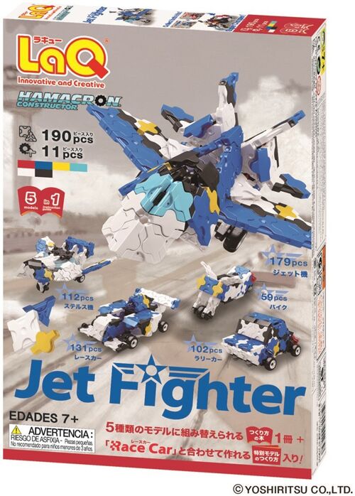 LaQ Hamacron Constructor Jet Fighter