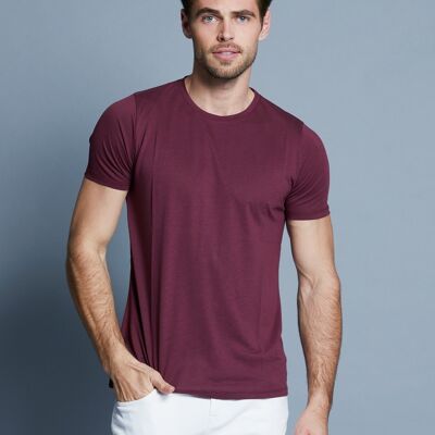 Burgundy t-shirt