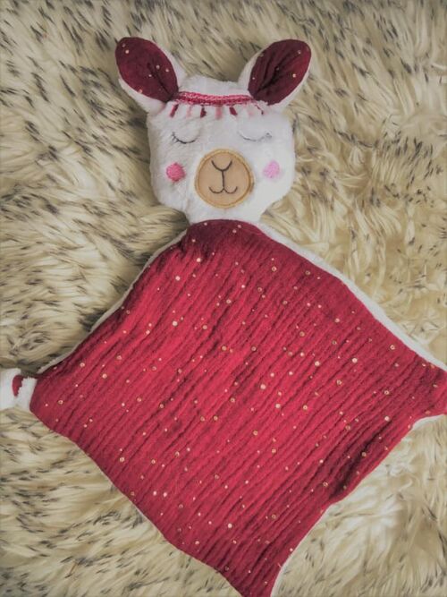 Doudou Elly Framboise