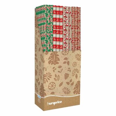 Wrapping Paper Kraft Decorated 70x500