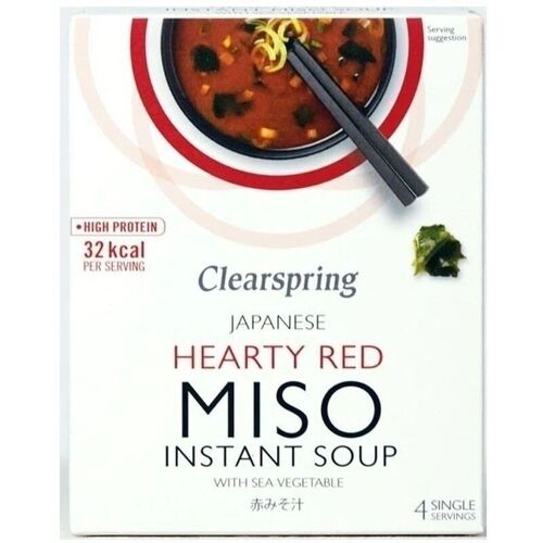 Sopa miso picante con algas 40gr. Clearspring