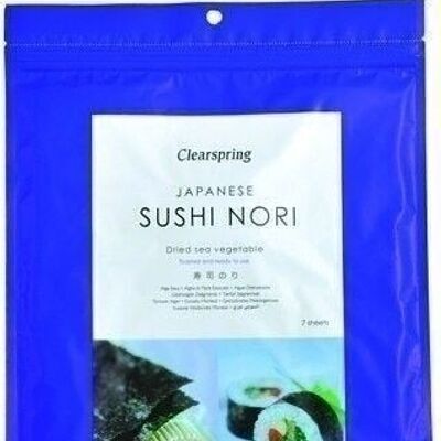 Spécial sushi aux algues Nori 17gr. Clearspring.