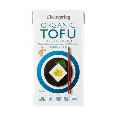 Japanischer seidiger Tofu 300gr. klare Quelle