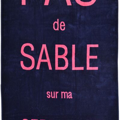 Pas de sable rose