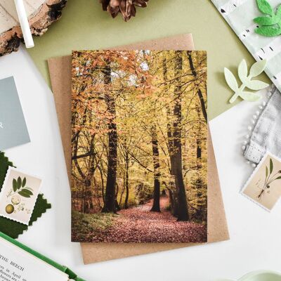 Autumn Woodland Card