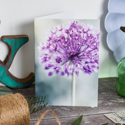 Floral Allium Card