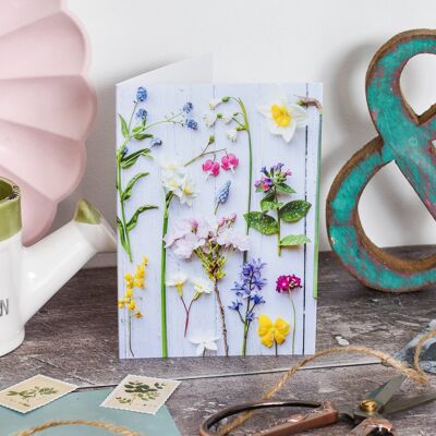 Spring Flowers Card