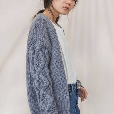 Tommy Cardigan Grey