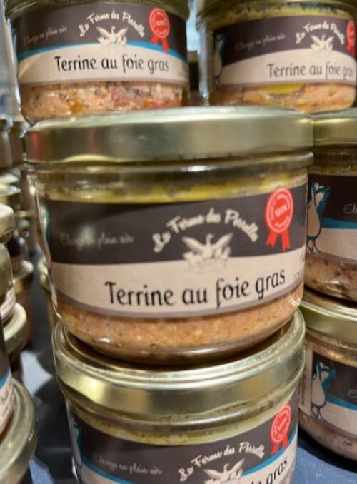 Terrine au foie gras de canard - 180 g