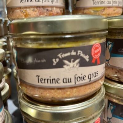 Terrina de foie gras de pato - 180 g