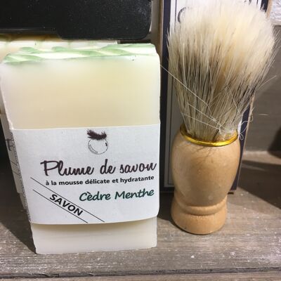 Cedar mint soap