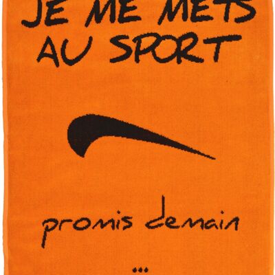 JE ME METS AU SPORT Orange