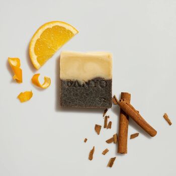 Savon Orange & Cannelle - sans boîte à savon 2