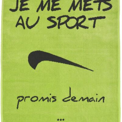 JE ME METS AU SPORT Vert