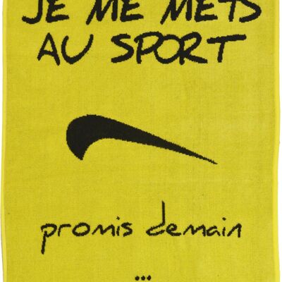 I GO TO SPORT Yellow