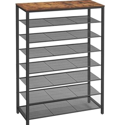shoe rack with 7 levels