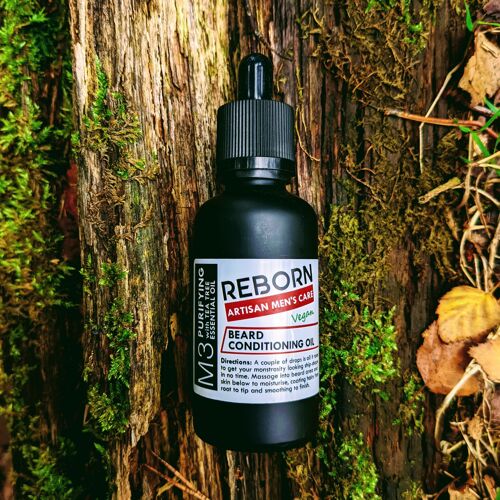 Reborn M3. Men Tea Tree Beard Conditioning Oil (50ml)