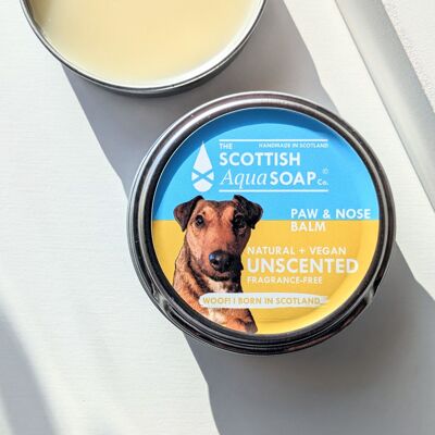 Dog Paw & Nose Balm (Unscented Fragrance-Free)