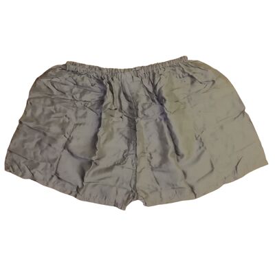 Bohotusk Plain Olive Green Blue Harem Shorts, klein / mittel (Größe 8 - 12)