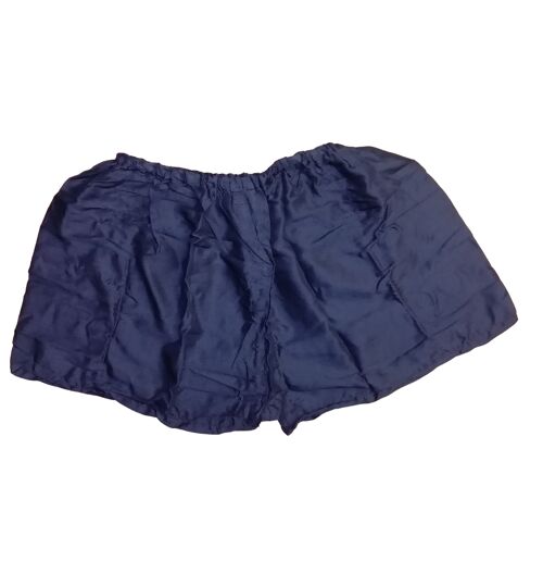 Bohotusk Plain Navy Blue Harem Shorts , Small / Medium (Size 8 - 12)