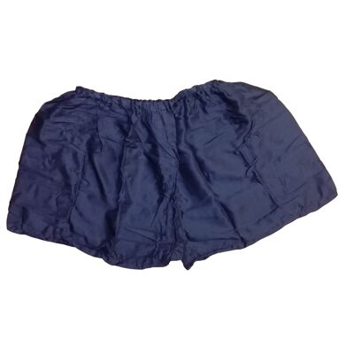Bohotusk Plain Navy Blue Harem Shorts , Small / Medium (Size 8 - 12)