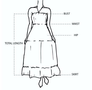 Bohotusk Teal Sun Glow Print Tie Neck Maxi Dress, Small / Medium (UK 8 - 12) 5