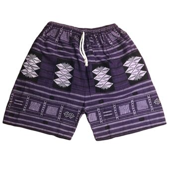 Short Nightshade pour homme en coton violet, moyen/large - Convient à la taille 38 - 44 pouces 1