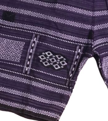 Short Nightshade pour homme en coton violet, moyen/large - Convient à la taille 38 - 44 pouces 3