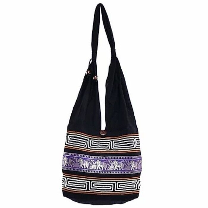 Cotton hobo cheap sling bag