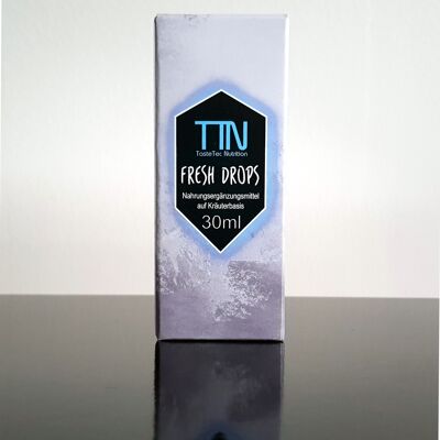 TTN Fresh Drops Nahrungsergänzung, 30ml Tropfflasche in Box