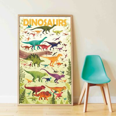 Stickerposter - Discovery / Dinosaurier (5-12 J.)