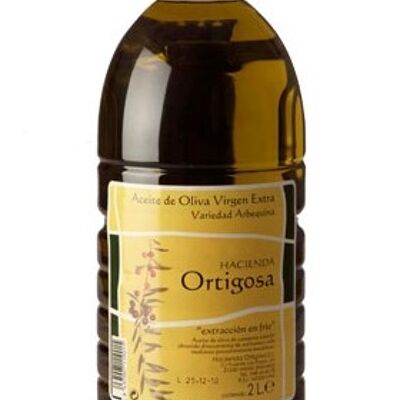 Bouteille de 2 litres d'huile d'olive extra vierge