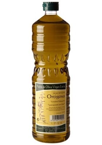 Bouteille de 1 litre d'huile d'olive extra vierge