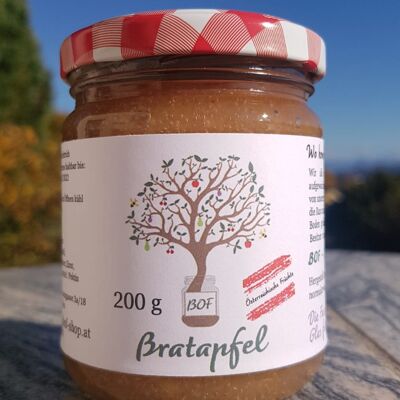 Baked apple fruit spread