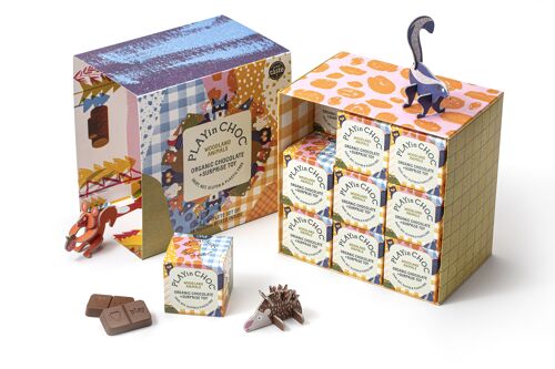 ToyChoc Box 18 WOODLAND ANiMALS GiFT SET