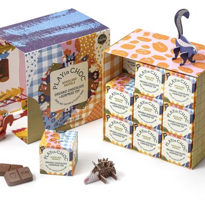 ToyChoc Box 18 WOODLAND ANiMALS GiFT SET