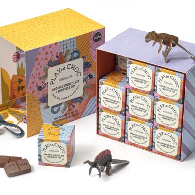 ToyChoc Box 18 Dinosaurier-Geschenkset