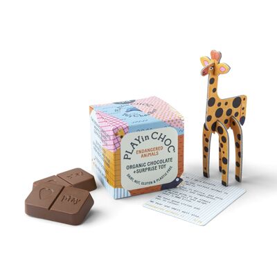 ToyChoc Box GEFÄHRDETE TIERE